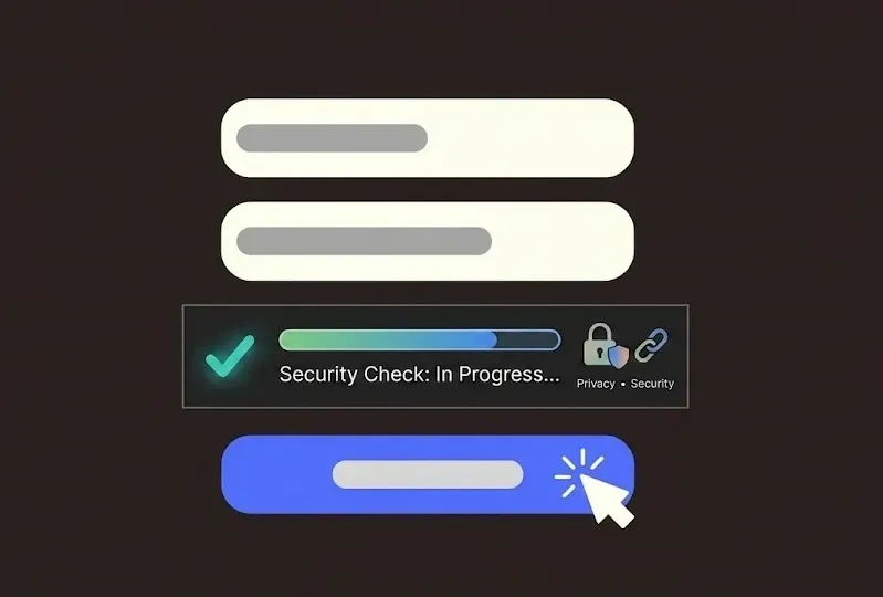 Perplexity bot-detection security check screen
