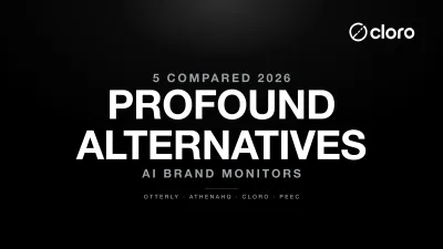 Profound alternatives comparison for AI brand monitoring
